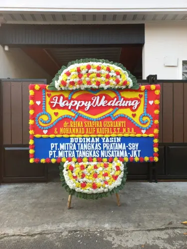 Papan Bunga Pernikahan sukabumi selatan