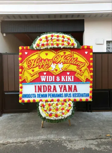 Papan Bunga Pernikahan sukabumi selatan